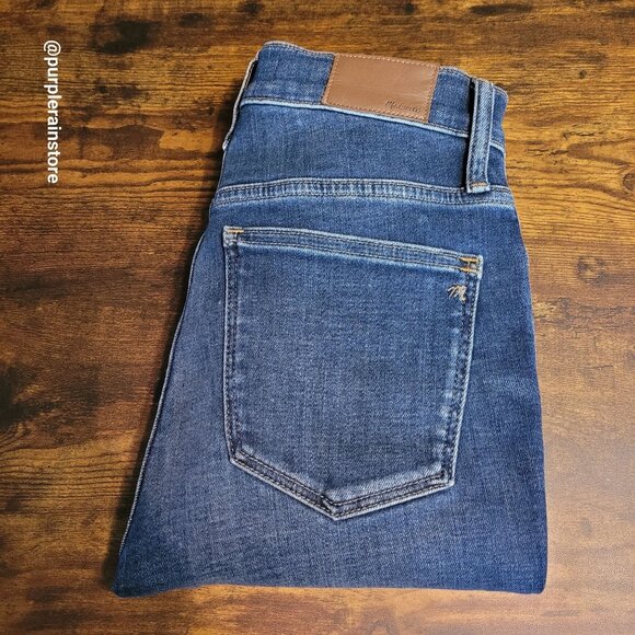 Madewell Jeans 27 Skinny 10" High Rise Cordell Wash MB968 Tummy Control Stretch - Picture 3 of 12